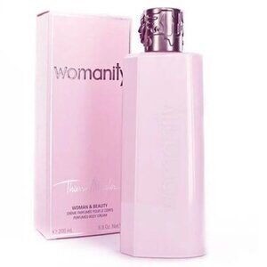 New 100% Thierry Mugler Womanity Body Cream 200 ml/6.9 oz New In Box Not Sealed